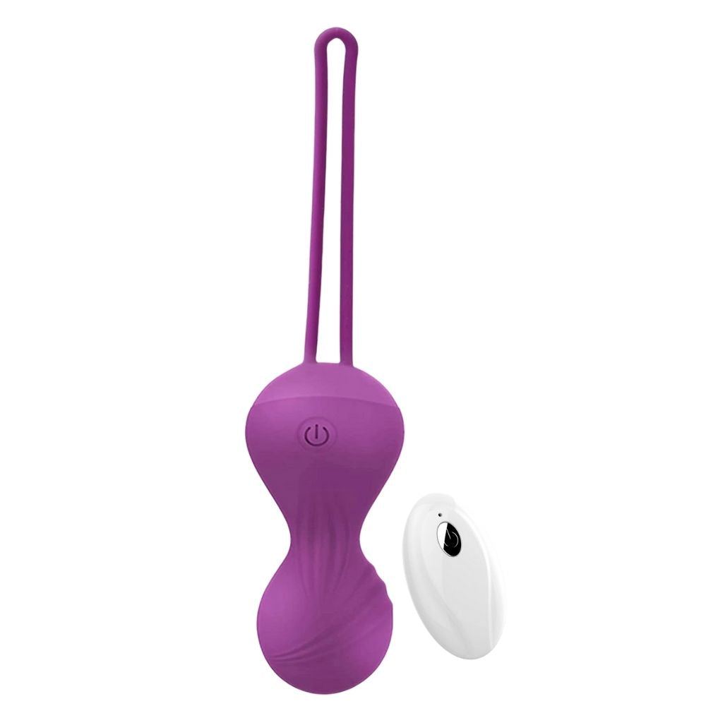Love Tighten Balls Kegel Exercise Massager Egg Vibrator Purple