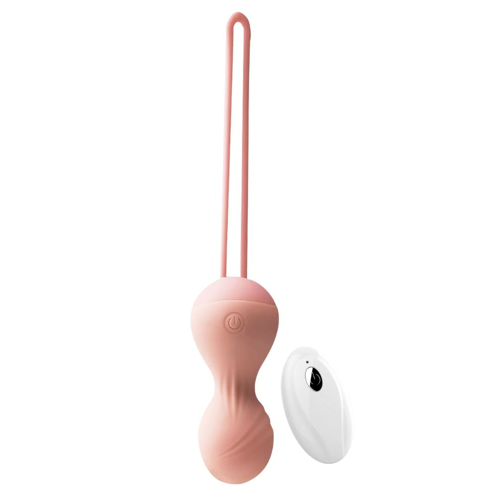 Love Tighten Balls Kegel Exercise Massager Egg Vibrator Pink
