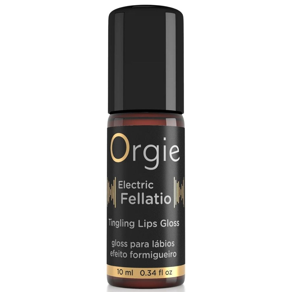 Orgie Electric Fellatio Lips Gloss Tingling Lip Oral Seks Jeli 10 ml.