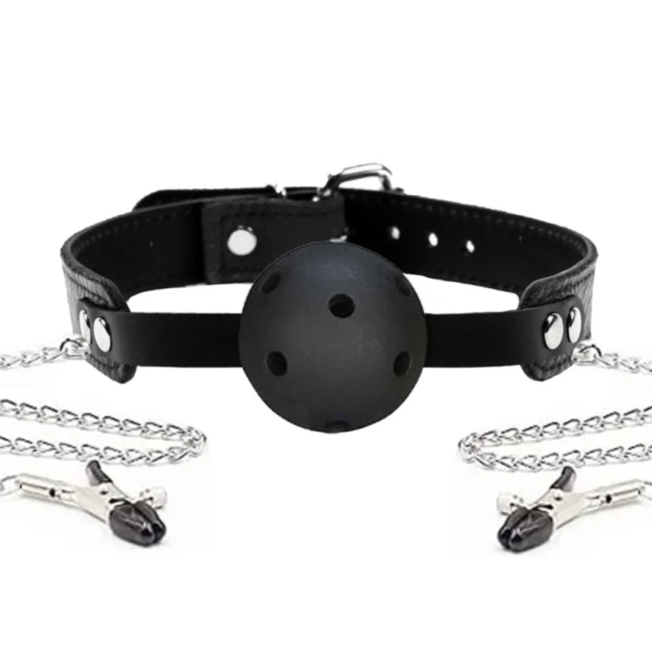 Fetish Fantasy Breathable Ball Gag Göğüs Klipsi