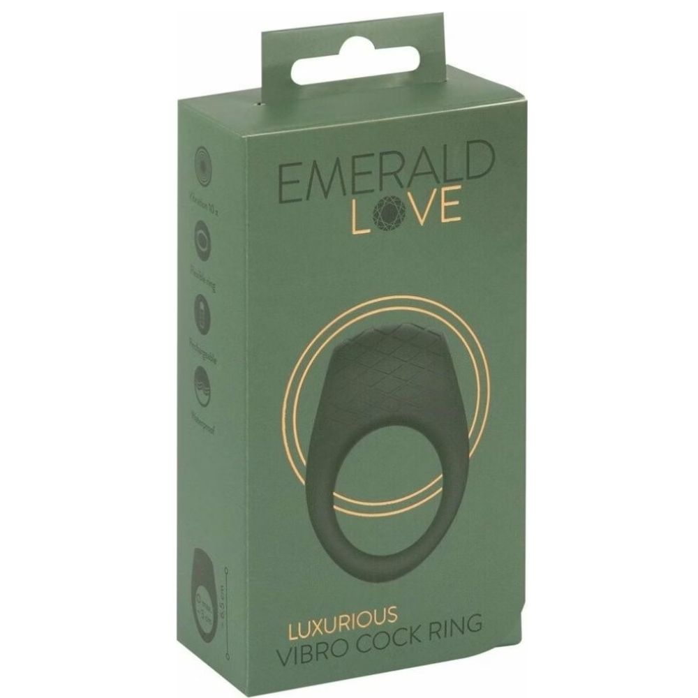 Emerald Love Luxurious Cockring Penis Halkası