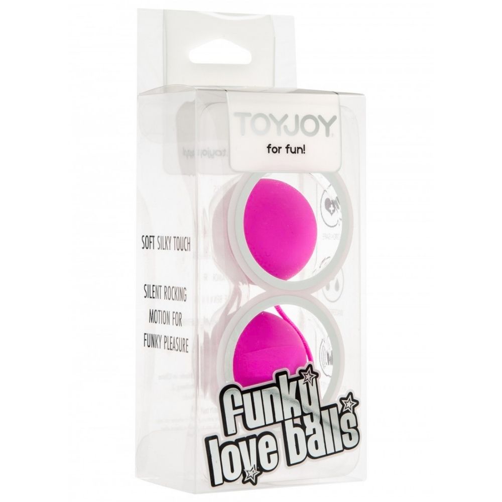 ToyJoy Funky Love Balls Kegel Balls Violet