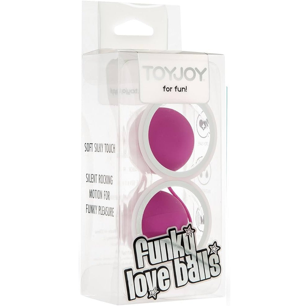 ToyJoy Funky Love Balls Kegel Balls Purple