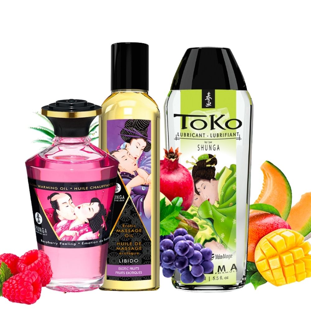 Shunga Fruity Kisses Collection Kayganlaştırıcı Jel Seti