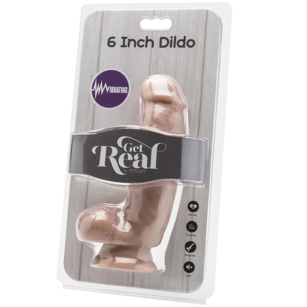ToyJoy Get Real 15 cm Titreşimli Realistik Dildo