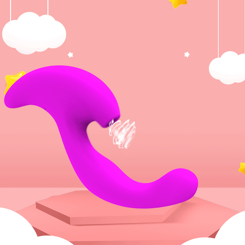 Vera Suck Vibration G-Stimulation Emiş Güçlü Vibratör Purple