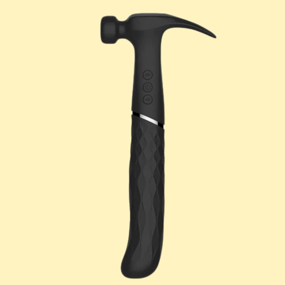 Hammer Love Ultra Güçlü Çekiç Vibratör Black
