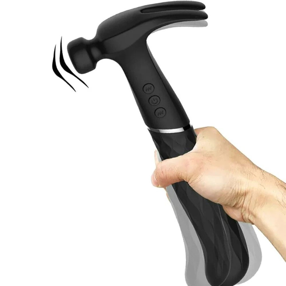 Hammer Love Ultra Güçlü Çekiç Vibratör Black