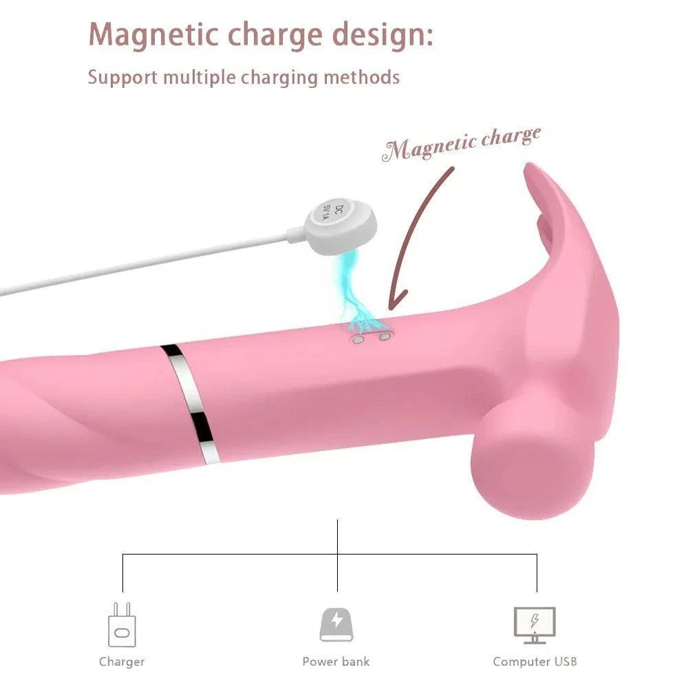 Hammer Love Ultra Güçlü Çekiç Vibratör Pink