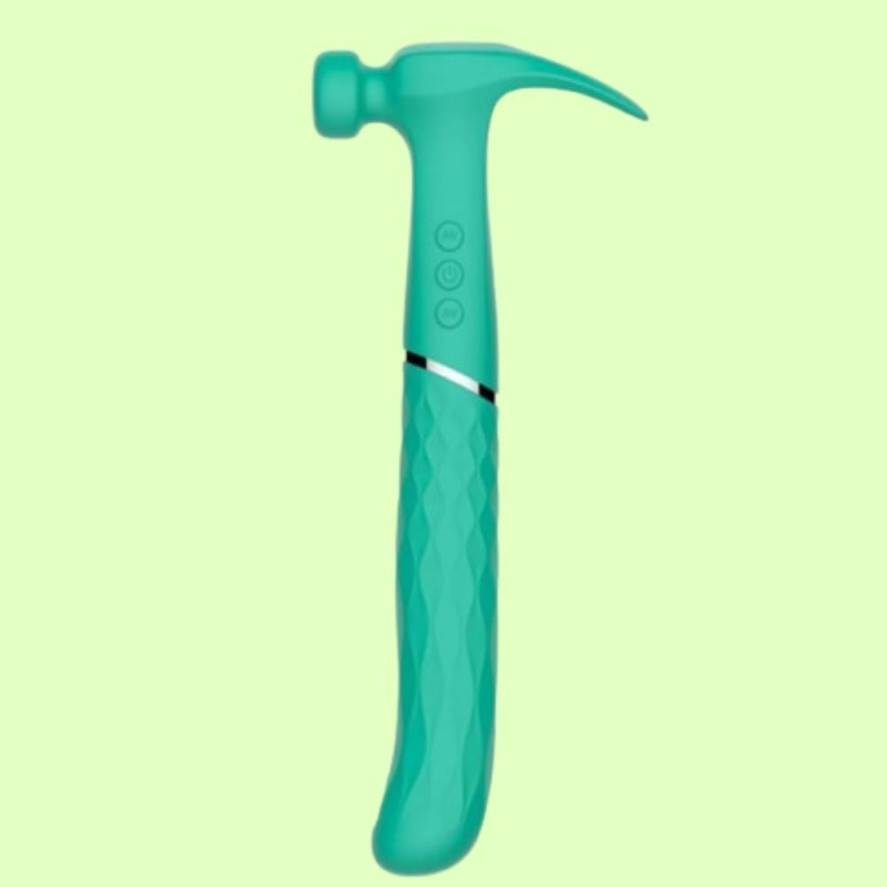 Hammer Love Ultra Güçlü Çekiç Vibratör Green