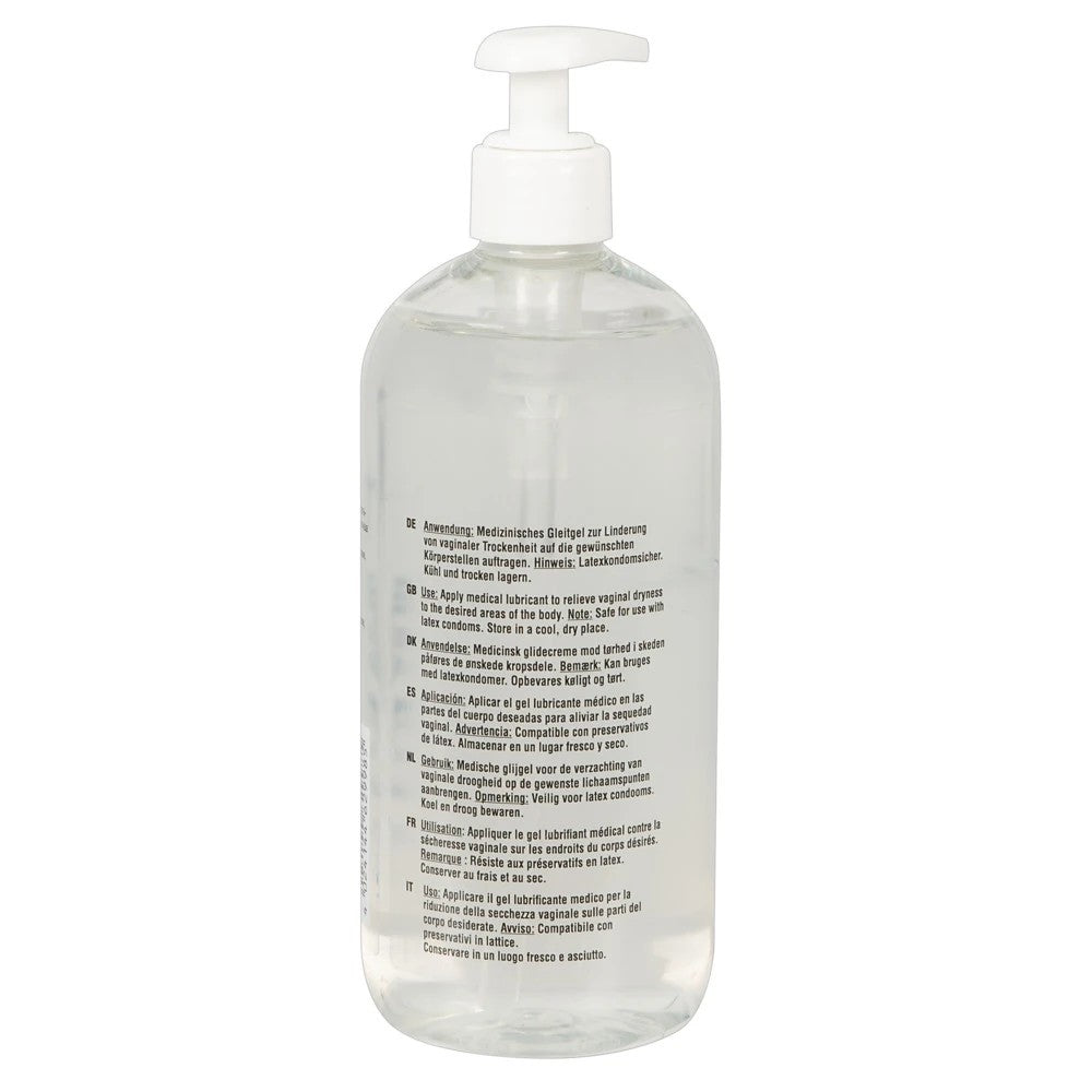 Just Glide Medical Lubricant Gel Su Bazlı Kayganlaştırıcı Jel 500 Ml.