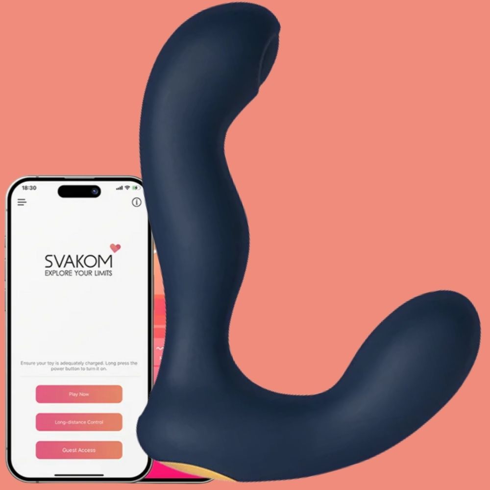 Svakom Iker Neo Interactive Pulsating Prostate Vibrator
