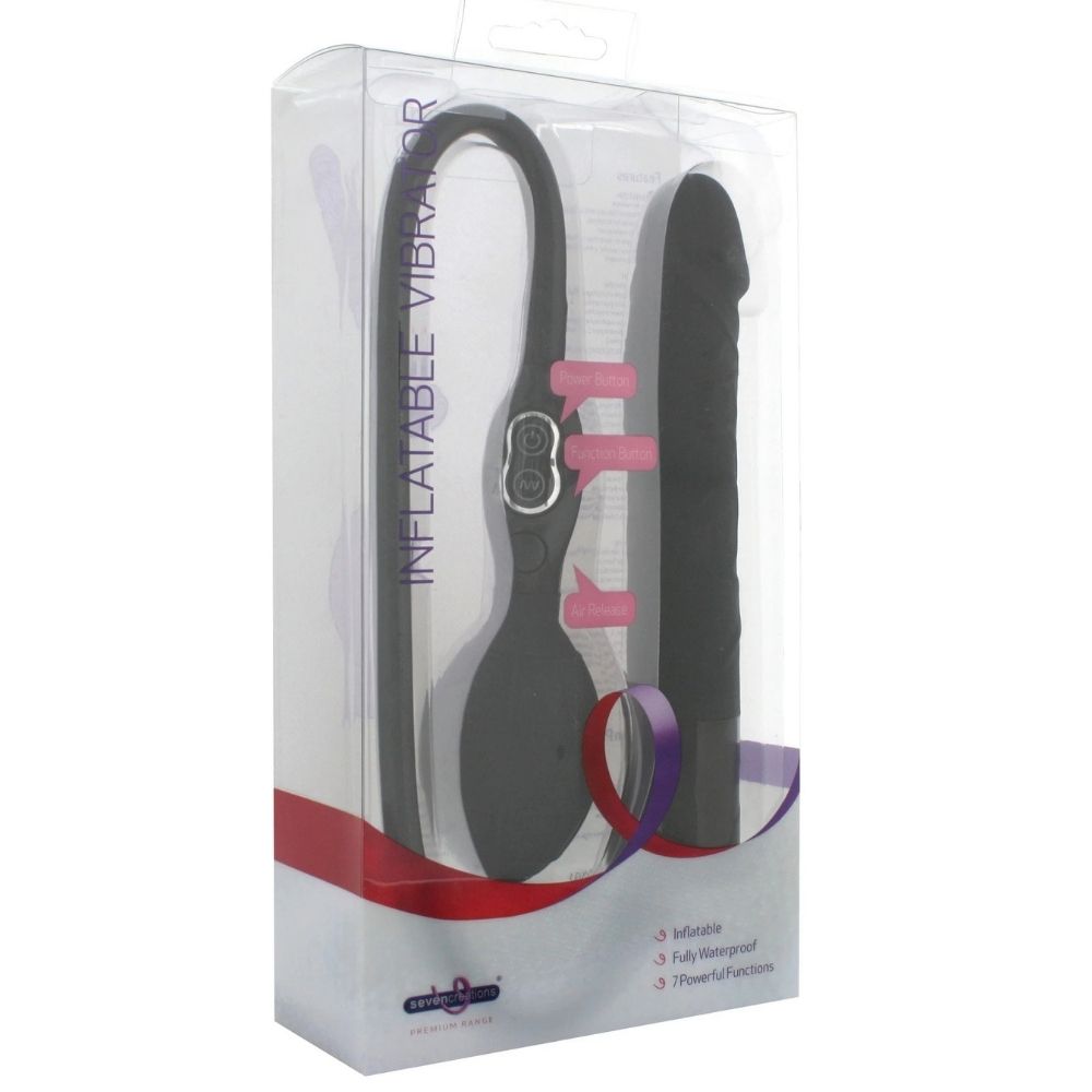 Seven Creations İnflatable Şişirilebilir Anal Vibratör