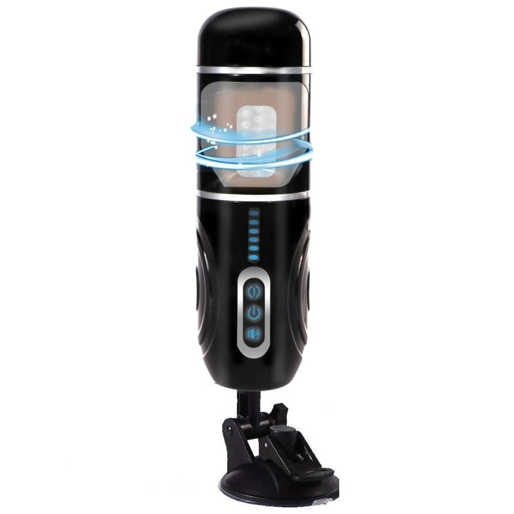 Shequ Gia İleri Geri ve Dönebilen Çift Hareketli Vajina Mastürbatör JC-MA70036