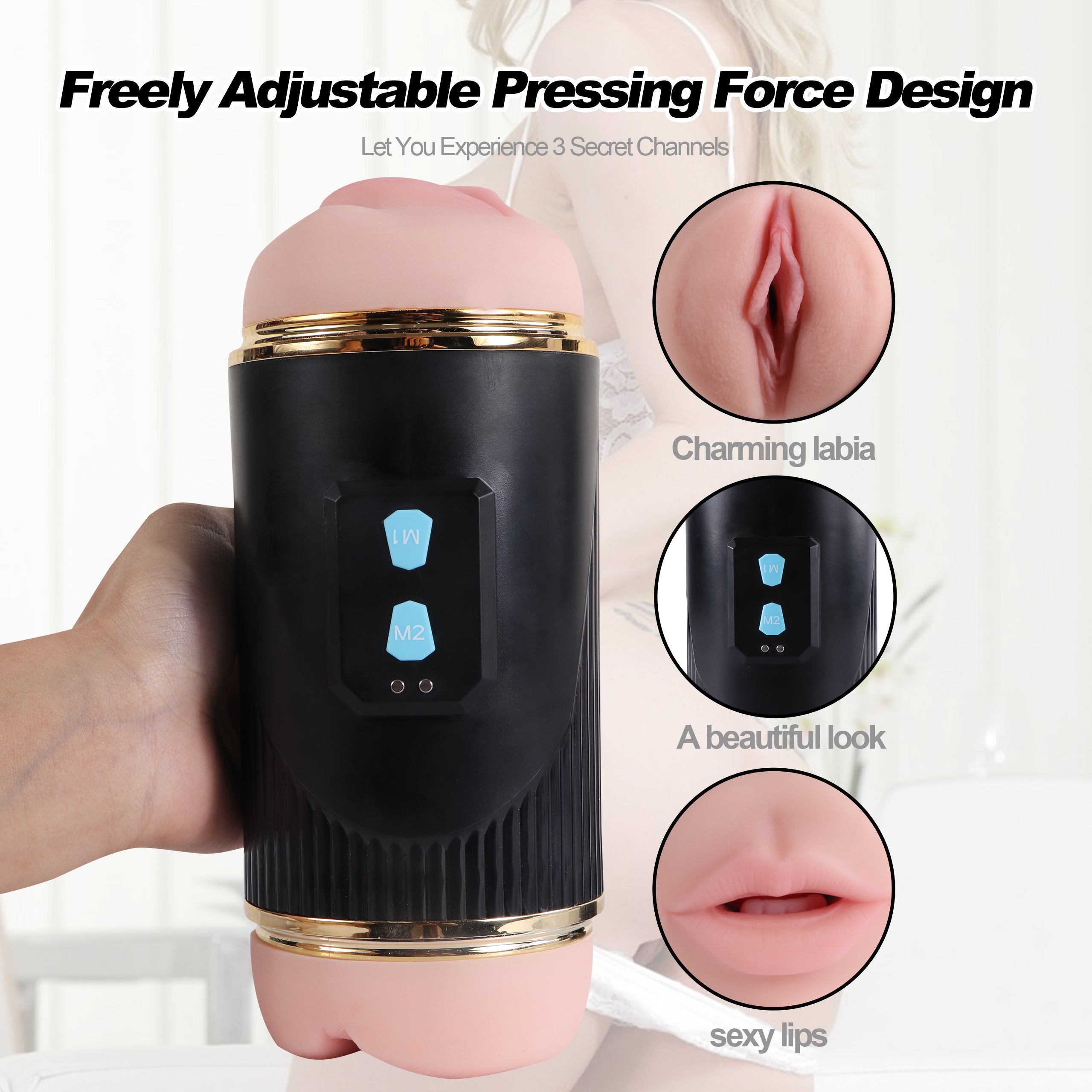 Xise Juicy Lamour Kay Cup Titreşimli Vajina Mastubrator JC-MA70044