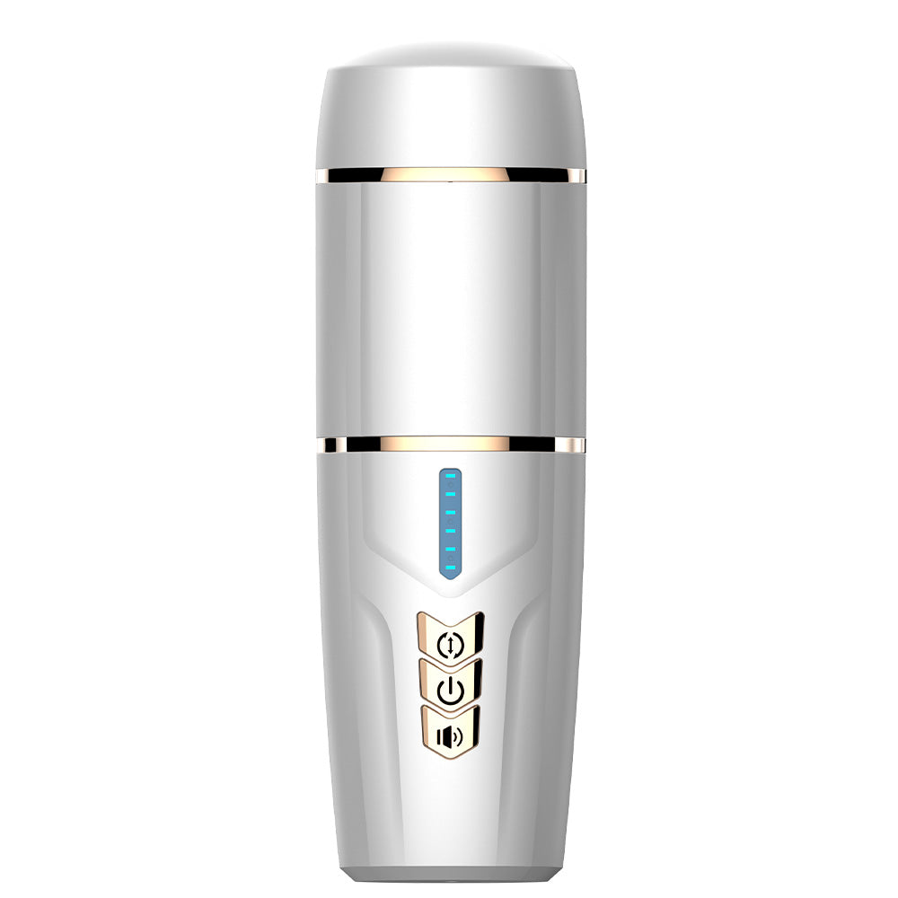 Shequ Kimi Sesli ve Emiş Güçlü 7+3 Mod Titreşimli Realistik Vajina JC-MA70055