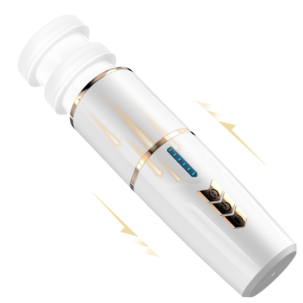 Shequ Kimi Sesli ve Emiş Güçlü 7+3 Mod Titreşimli Realistik Vajina JC-MA70055