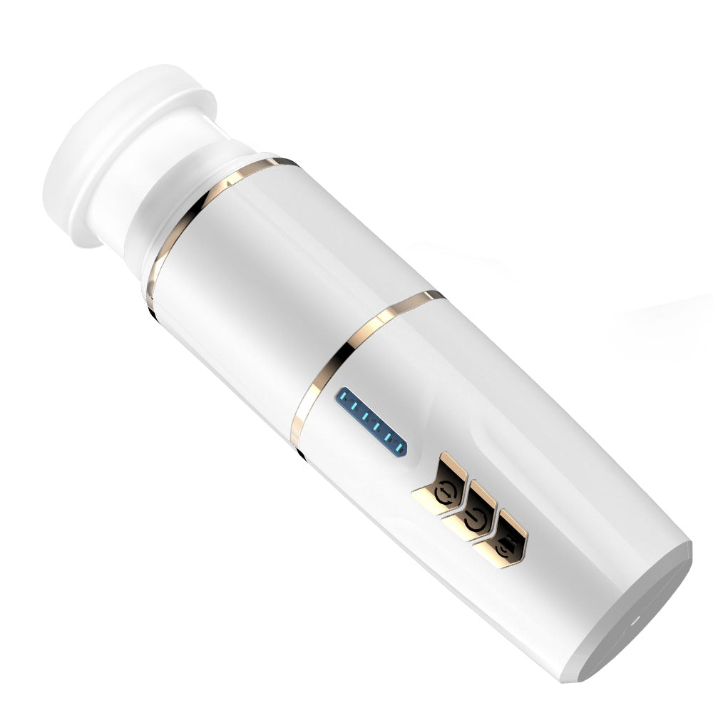 Shequ Kimi Sesli ve Emiş Güçlü 7+3 Mod Titreşimli Realistik Vajina JC-MA70055