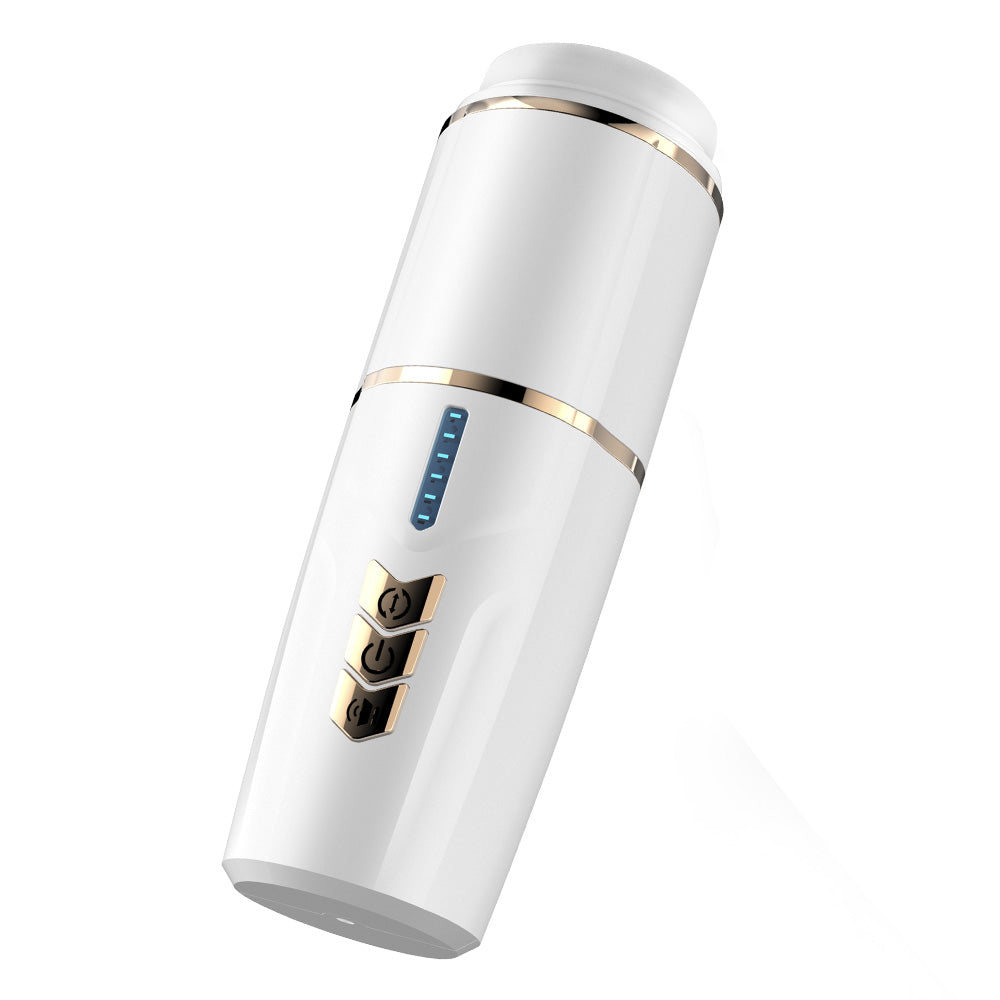 Shequ Kimi Sesli ve Emiş Güçlü 7+3 Mod Titreşimli Realistik Vajina JC-MA70055