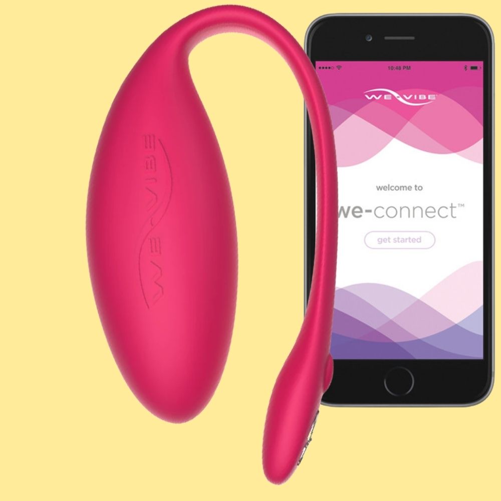 We-Vibe Jive Silicone App Controlled Wearable G-Spot Vibrator Pink