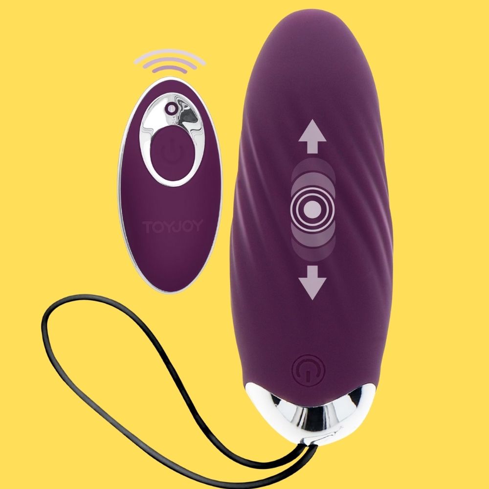 ToyJoy Happiness Knock Eggstavagant İleri Geri Hareketli Vibrator