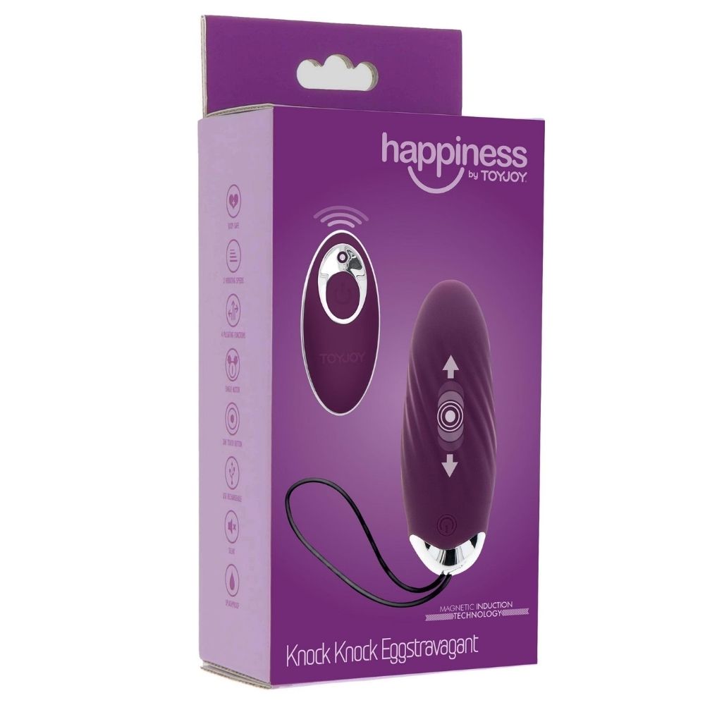 ToyJoy Happiness Knock Eggstavagant İleri Geri Hareketli Vibrator