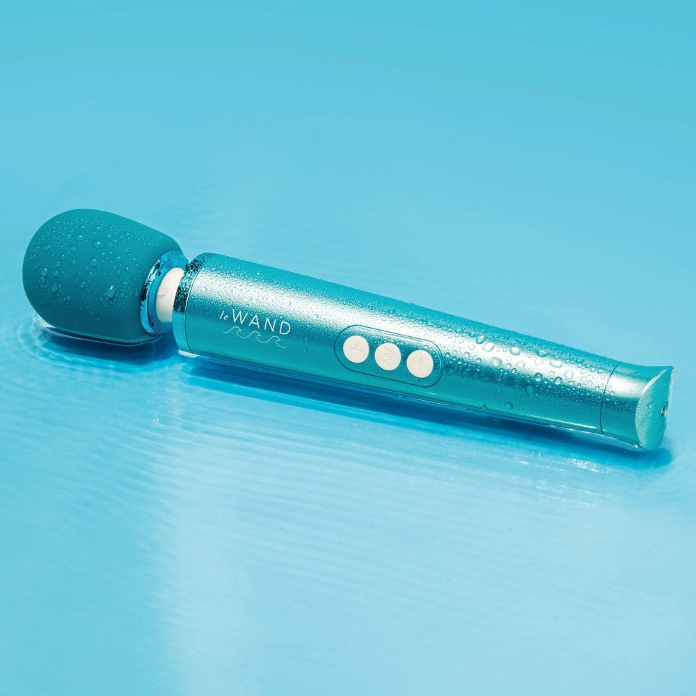 Le Wand Dive Submersible Rechargeable Vibrating Massager Lüks Masaj Aleti Vibrator Occeans Blue