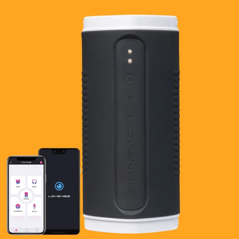 Lovense Calor Depth-Controlled Heating Male Telefon Kontrollü Masturbator