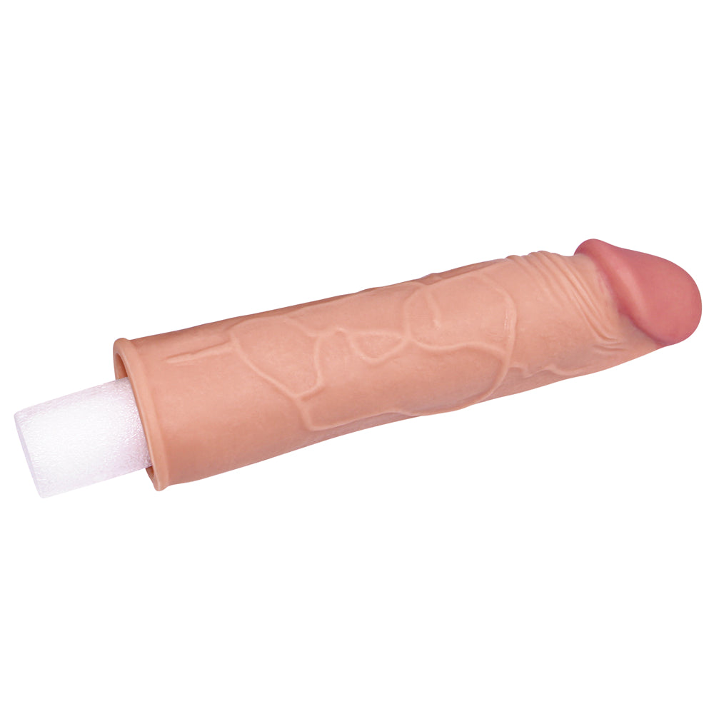 Lovetoy Add 1'' Pleasure X-Tender Realistik Penis Kılıfı LV1050