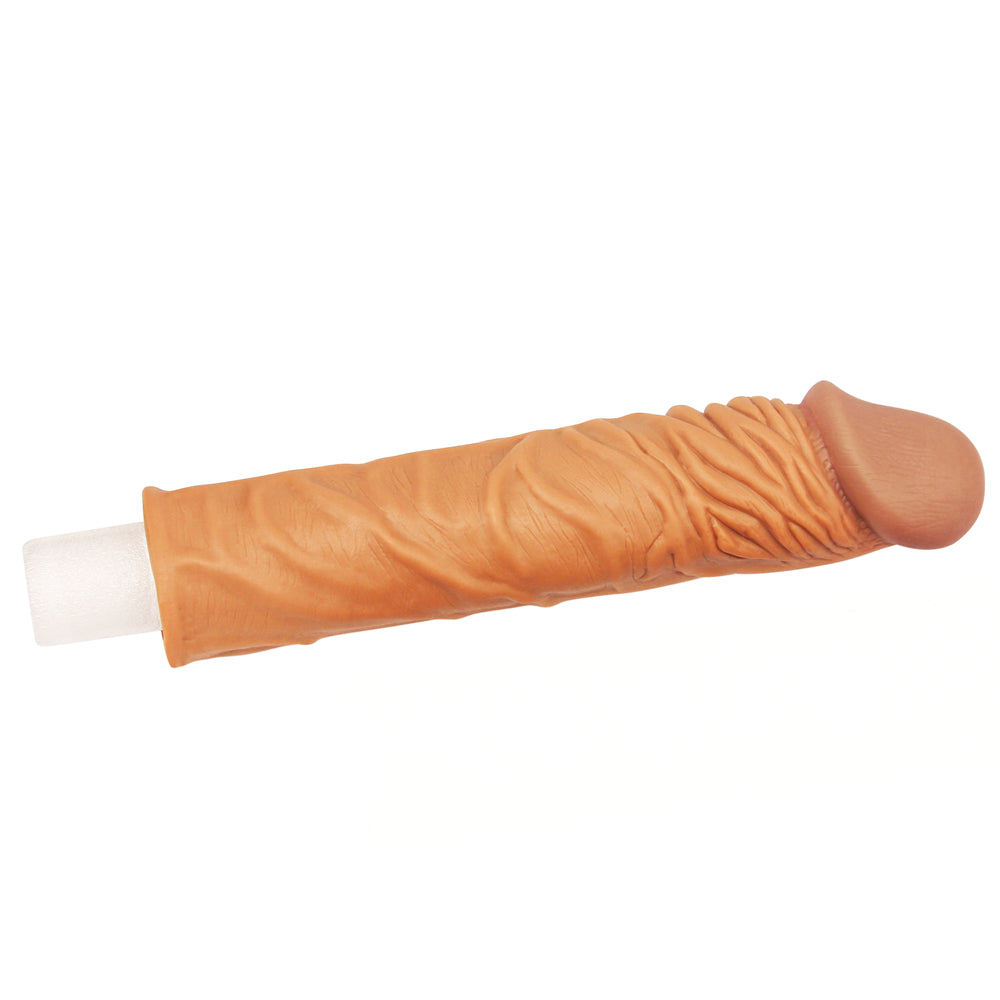 Lovetoy Add 2'' Pleasure X-Tender Melez Realistik Penis Kılıfı LV1052B