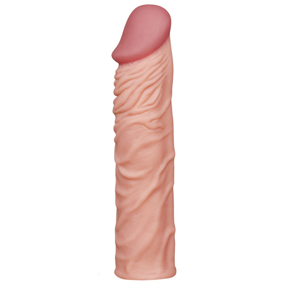 Lovetoy Add 2'' Pleasure X-Tender Melez Realistik Penis Kılıfı LV1052