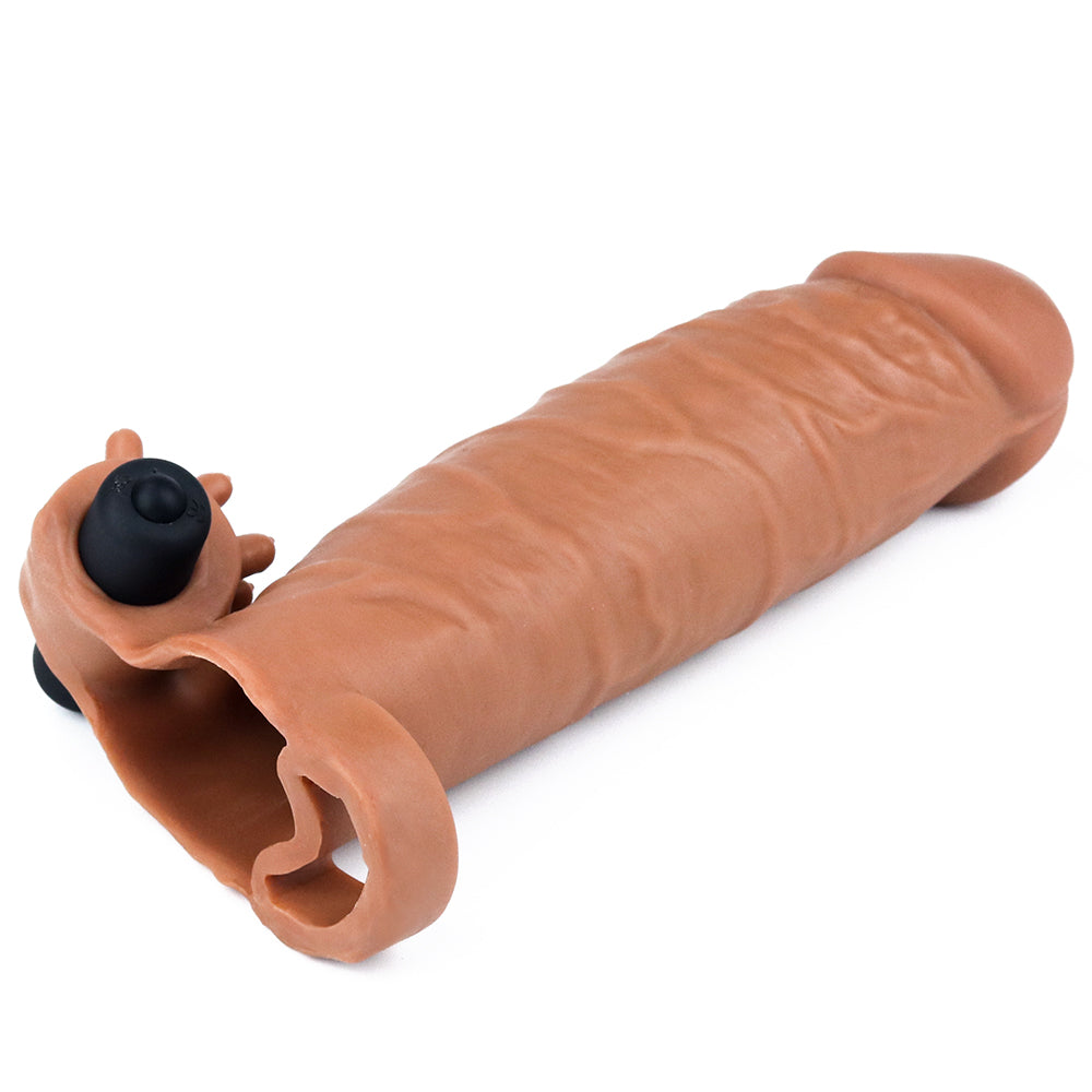 Lovetoy Pleasure X-Tender Vibrating Sleeve Titreşimli Penis Kılıfı LV1061B