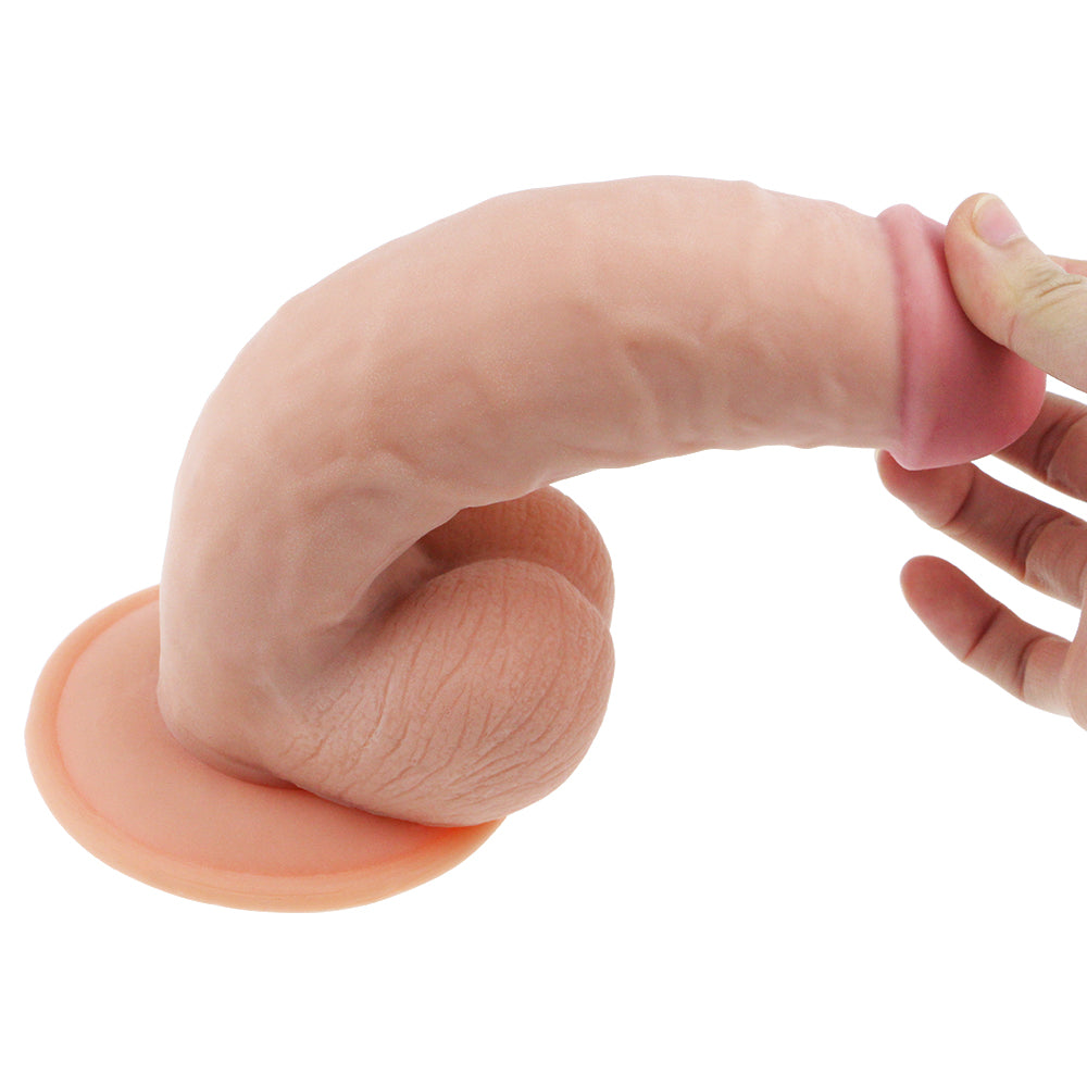 Lovetoy The Ultra Soft Dude Dildo 20 cm Realistik Penis LV1081