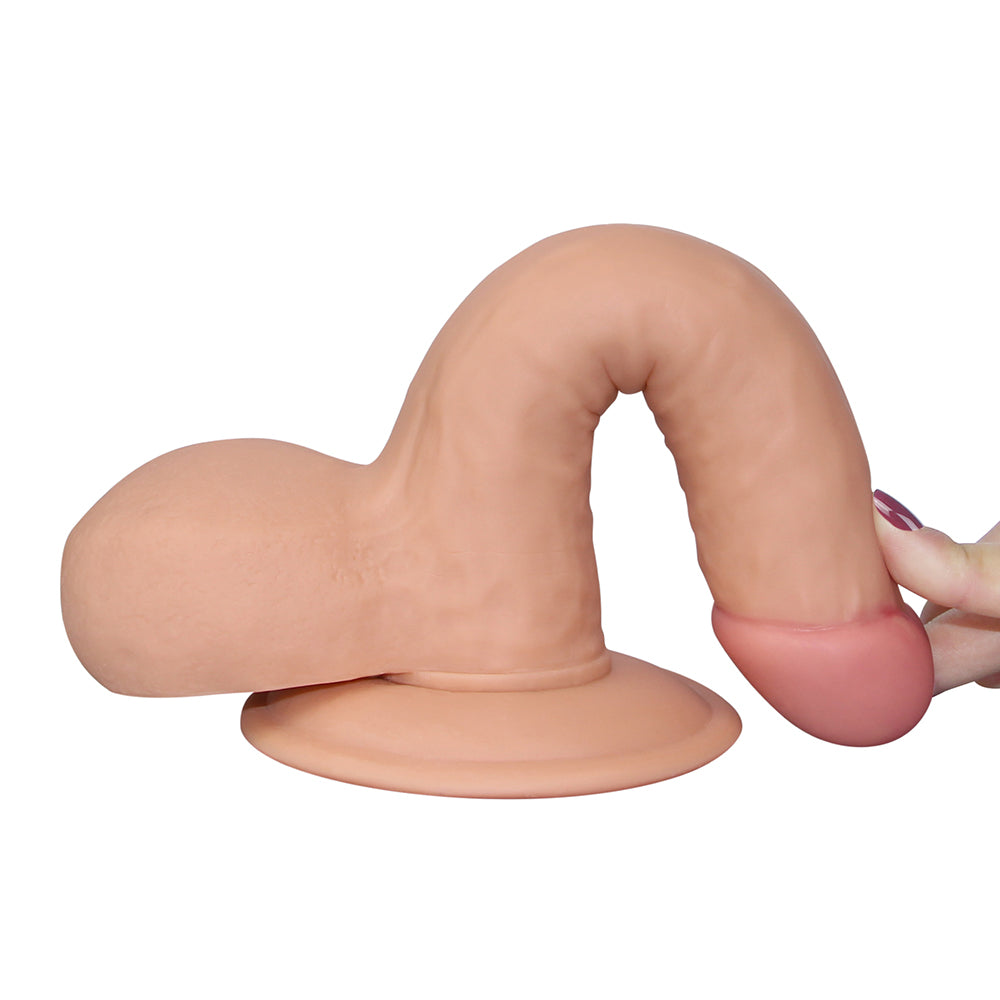 Lovetoy The Ultra Soft Dude Dildo 19 Cm Realistik Penis LV1083