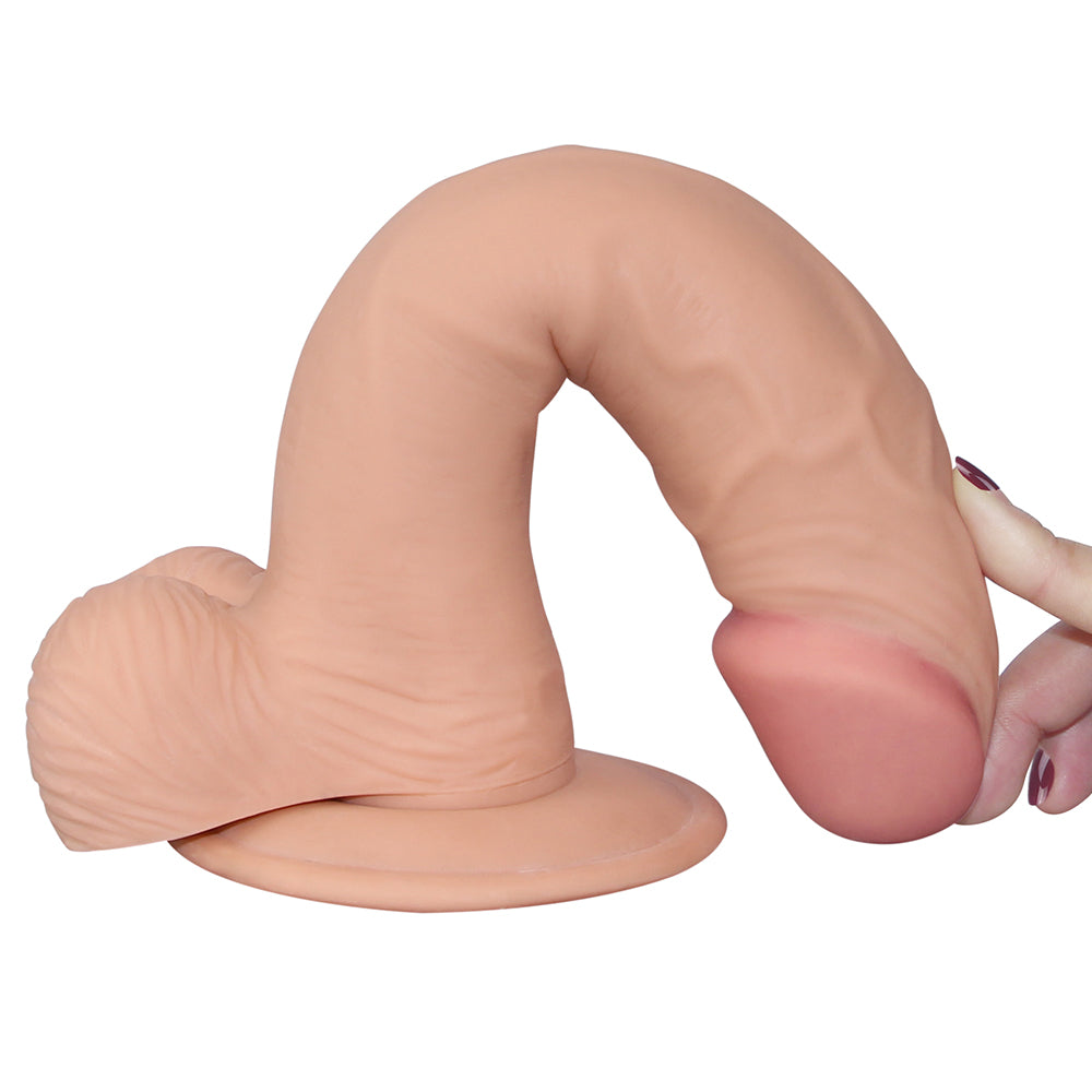 Lovetoy The Ultra Soft Dude Dildo 23 cm Realistik Penis LV1086