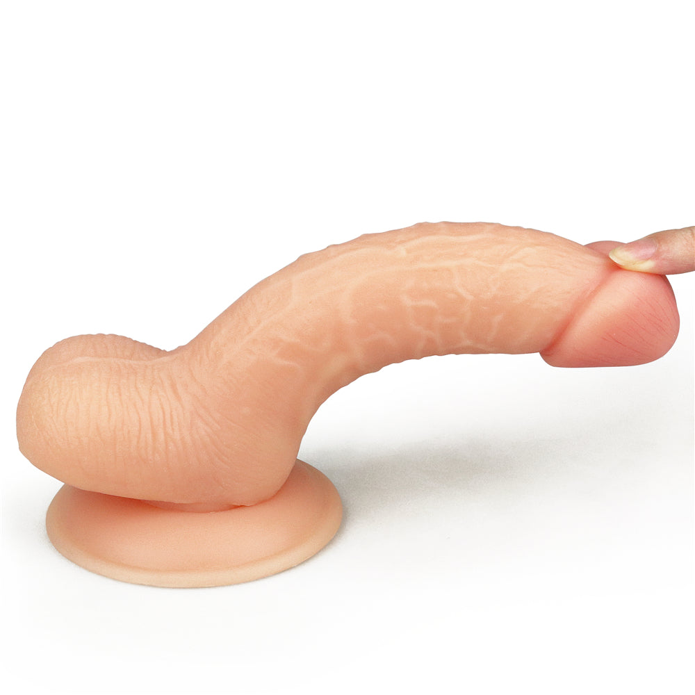 Lovetoy The Ultra Soft Dude Dildo 18 cm Yumuşak Realistik Penis LV1087
