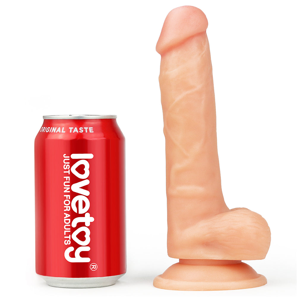 Lovetoy The Ultra Soft Dude Dildo 20 cm Realistik Penis LV1089