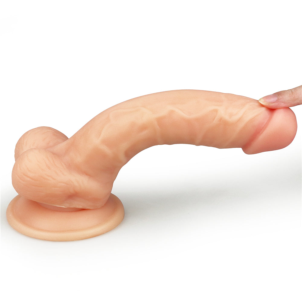 Lovetoy The Ultra Soft Dude Dildo 20 cm Realistik Penis LV1089