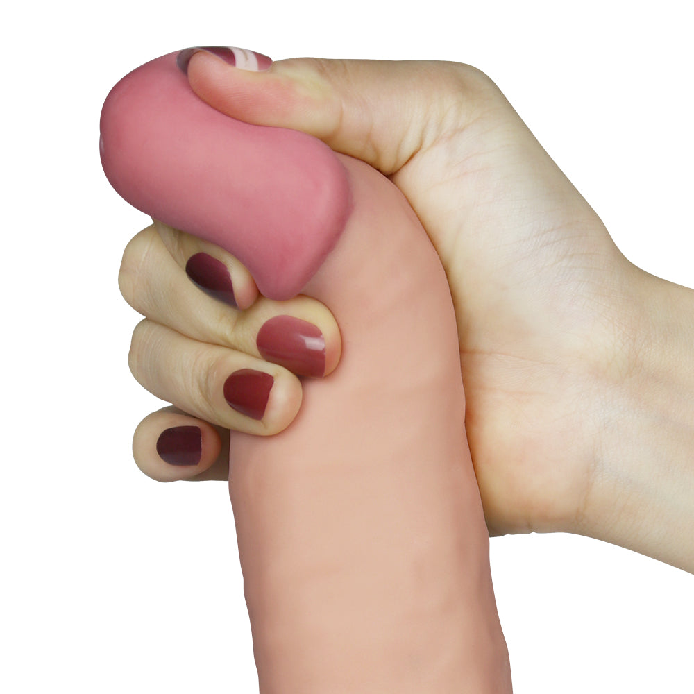 Lovetoy The Ultra Soft Dude 22.5 Cm Realistik Vibratör LV1094