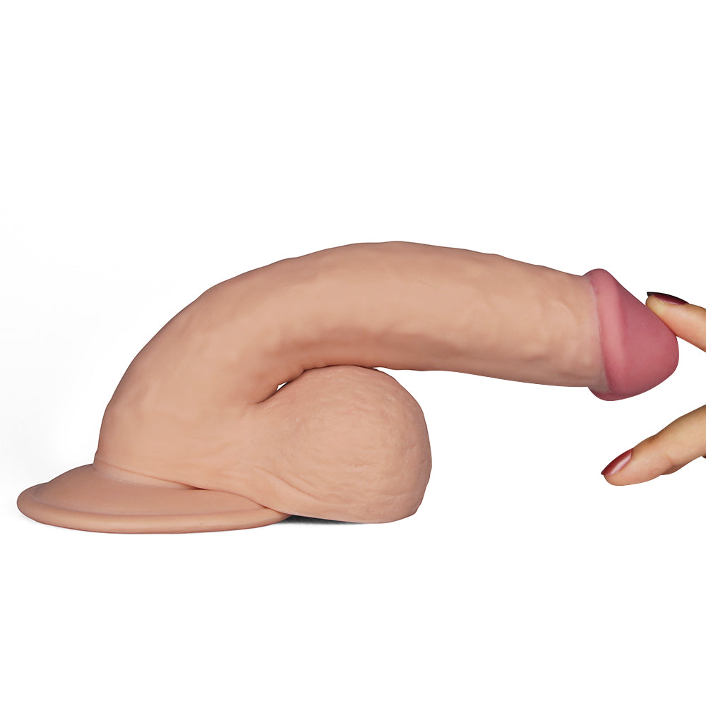 Lovetoy The Ultra Soft Dude 22.5 Cm Realistik Vibratör LV1094