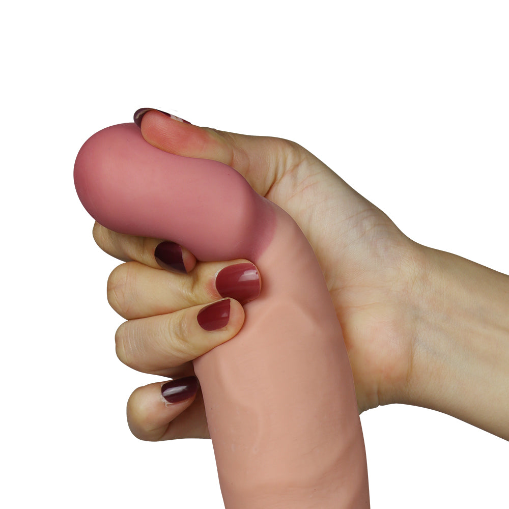 Lovetoy The Ultra Soft Dude Dildo 23 cm Titreşimli Realistik Penis LV1096