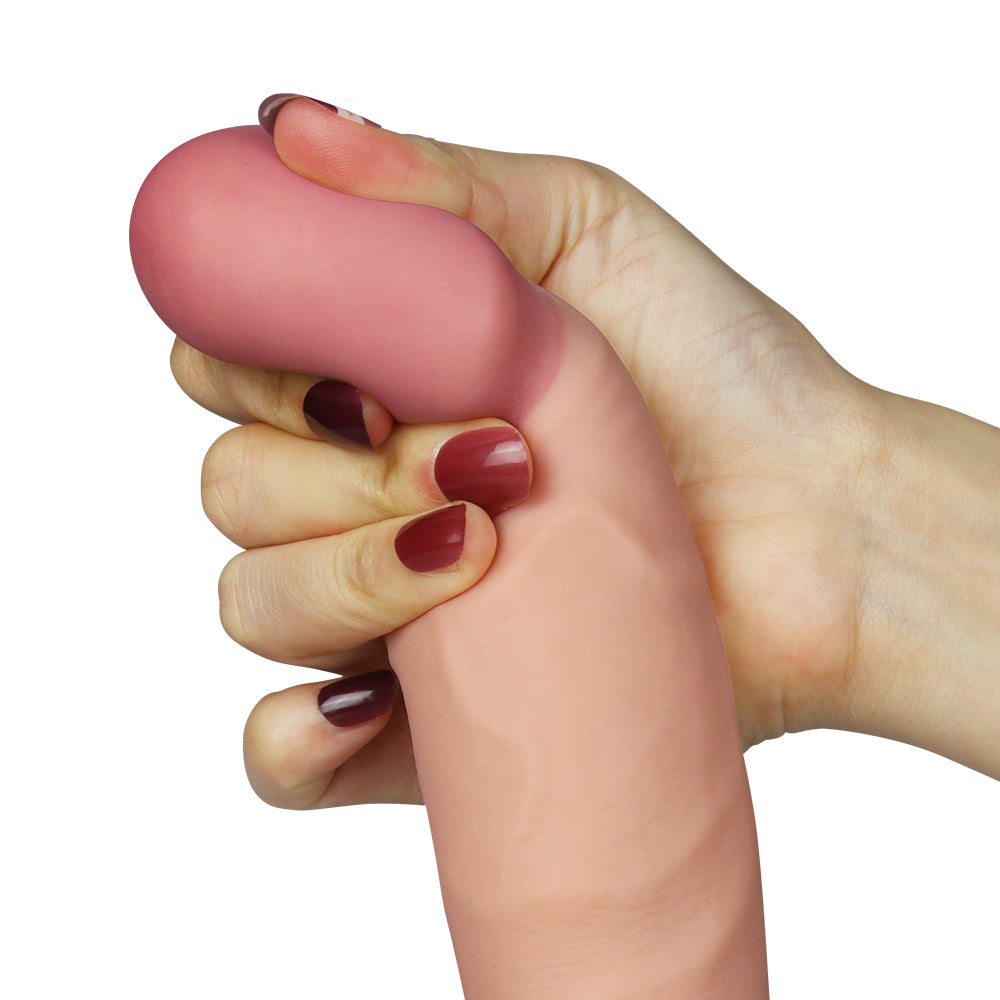 Lovetoy The Ultra Soft Dude Dildo 23 cm Titreşimli Realistik Penis LV1096