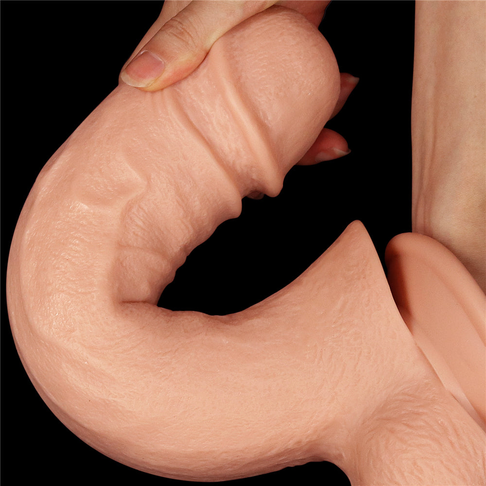 Lovetoy 12'' Realistic Mega Double Dildo 33 Cm Çift Taraflı Realistik Penis LV111013