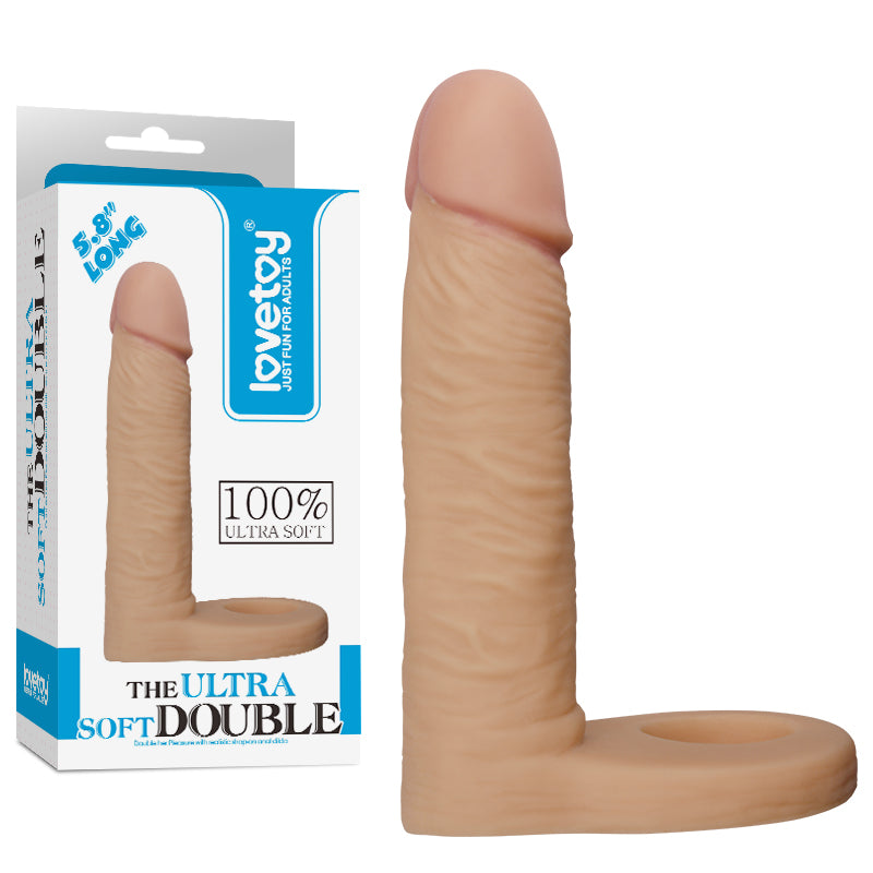 Lovetoy The Ultra Soft Double 14.7 cm Realistik Anal Penis LV1121