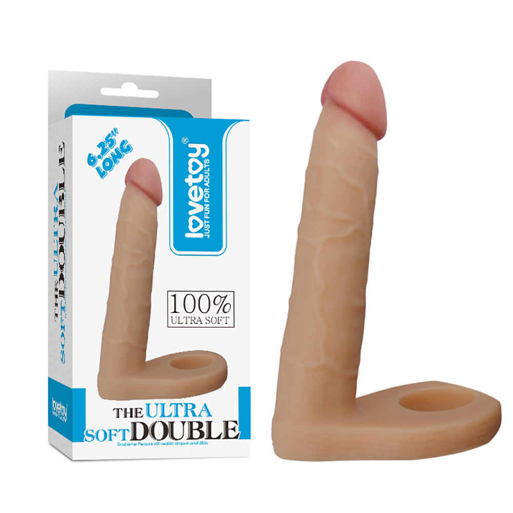 Lovetoy The Ultra Soft Double 15.8 cm Realistik Anal Penis LV1122