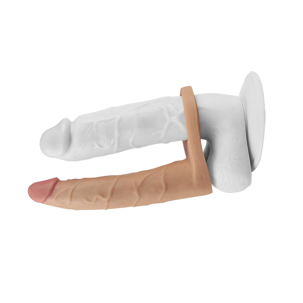 Lovetoy The Ultra Soft Double 17.8 cm Realistik Anal Penis LV1123