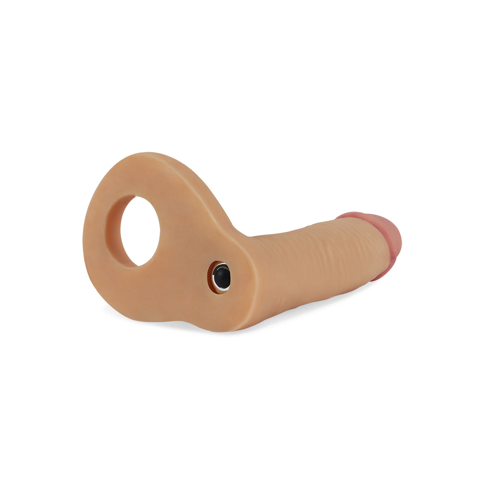 Lovetoy The Ultra Soft Double 14.7 cm Titreşimli Anal Penis LV1131