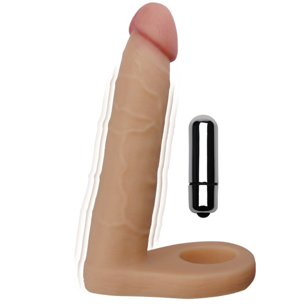 Lovetoy The Ultra Soft Double 15.8 cm Titreşimli Anal Penis LV1132