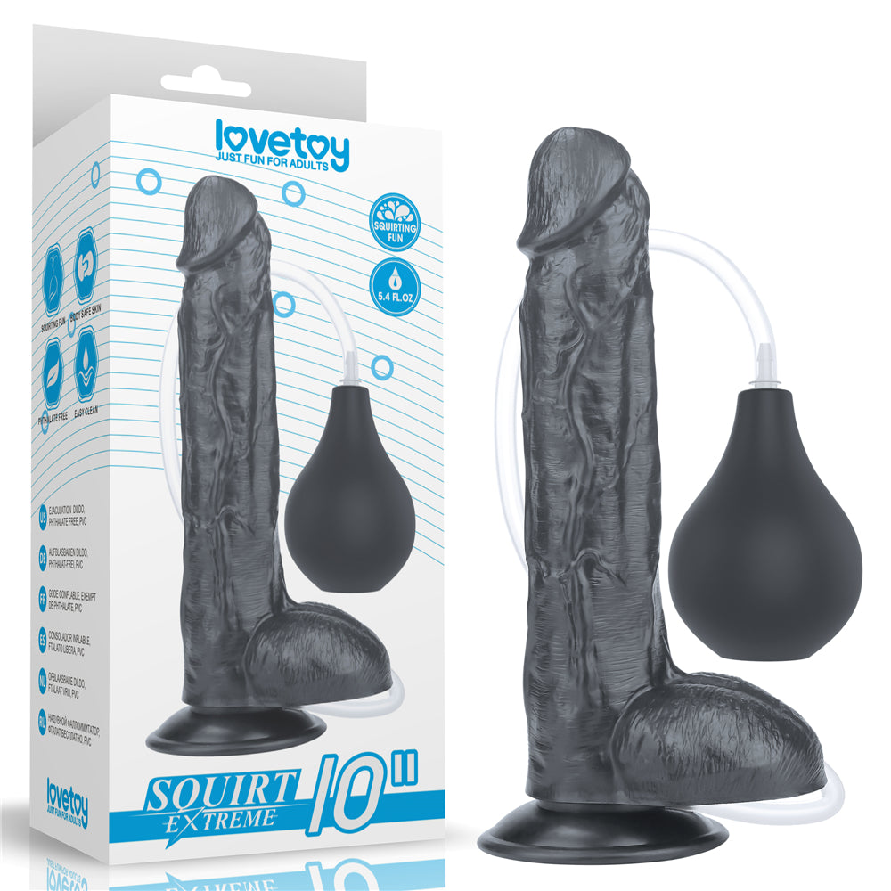 Lovetoy Squirt Extreme Dildo 25 Cm Boşalabilir Realistik Penis LV116025