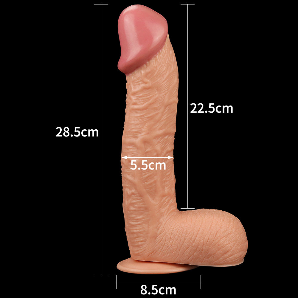 Lovetoy King Sized Realistic Dildo 10.5'' Büyük Realistik Penis LV2207
